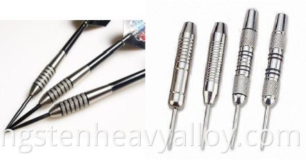 Tungsten heavy alloy darts for sport